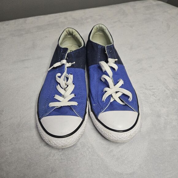 Converse Chuck Taylor All Star women's 7.5 Navy Blue/blue Canvas Low Top Casual - Picture 2 of 6
